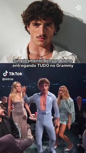 Benson Boone at the Grammy Awards 2025