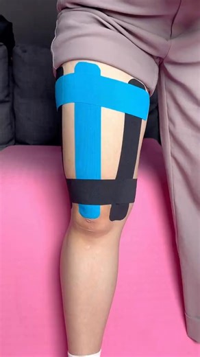 50K views · 217 reactions | How to relieve a strain of the Rectus Quadriceps muscle using Kinesiology Tape？#quadstrain#taping #KinesiologyTape #recovery #tapingtutorial#Leg | wemadetape | Facebook