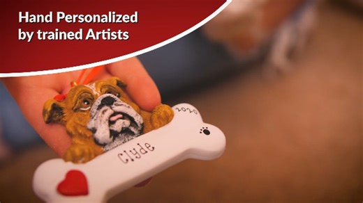 Watch Personalized Christmas Ornaments on Amazon Live