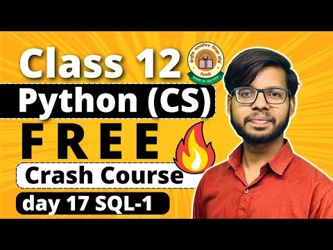 Class 12 CS | MySQL Lec-1 | Day 17 | Class 12 CS Board Exam 23-24 | Vishal Kumar