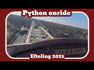Python onride [Efteling 2025]