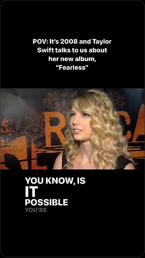 Taylor Swift spoke to us in 2008 about her new album, Fearless #swifties #taylorswift #swift #eras #erastour #erastourtaylorswift #erastourdetroit | WXYZ-TV Channel 7