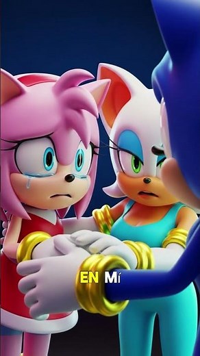 ¡SONIC LLORA! 😭💔 AMY LO ABANDONA POR ROUGE