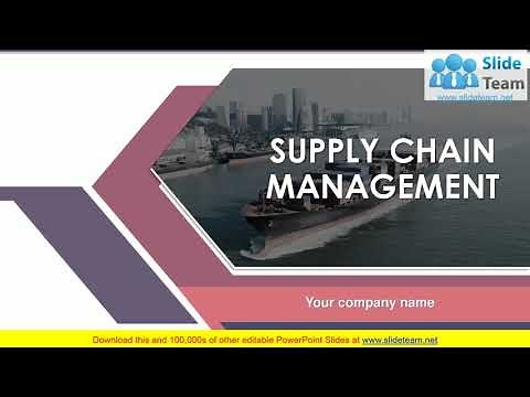 Supply Chain Management PowerPoint Presentation Slides