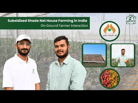 Subsidized Shade Net House Farming in India | On-Ground Farmer Interaction | #jhagriinfra