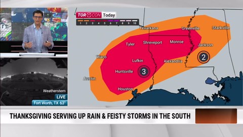 Severe Storms, Flooding Continue Across South Monday