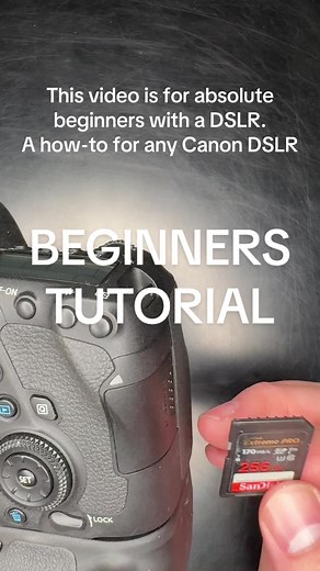 Cómo añadir una tarjeta SD a una DSLR - Tutorial para principiantes