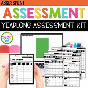 Pre-K and Kindergarten Yearlong Assessment Set