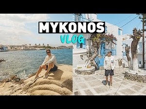 ASÍ ES la ISLA MÁS FAMOSA de GRECIA | Mykonos, Grecia 🇬🇷 en verano