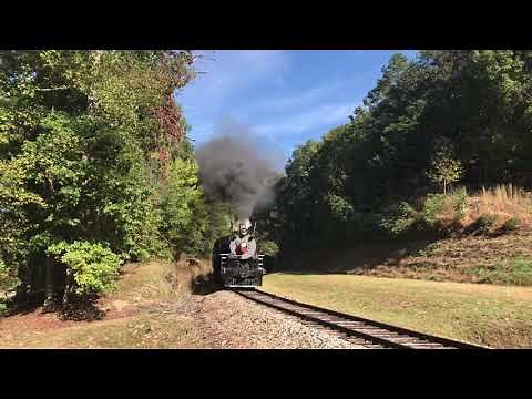 Great Smoky Mountains Steam Train in Bryson City, NC