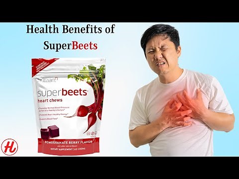 The Amazing Health Benefits of HumanN SuperBeets Heart Chews - Promotes Heart Healthy Energy