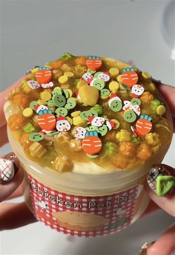 Delicious Chicken Pot Pie Slime Review