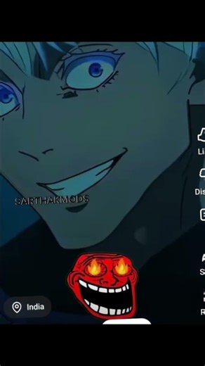 gojo troll face edit