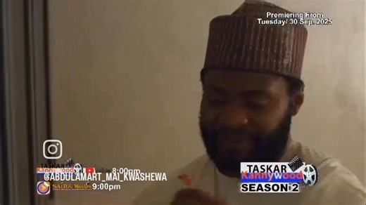 56 reactions | ✨ TASKAR KANNYWOOD — where stories come alive, celebrating our stars, culture, and the true spirit of film.   Premieres September 30, 2025  Catch it every Tuesday on Taskar Kannywood TV (8PM) and Saira TV (9PM).  From the creative hub of Abnur Entertainment — bringing you drama, culture, and unforgettable moments!  #TaskarKannywood #AbnurEntertainment #Kannywood | Abnur-Entertainment | Facebook