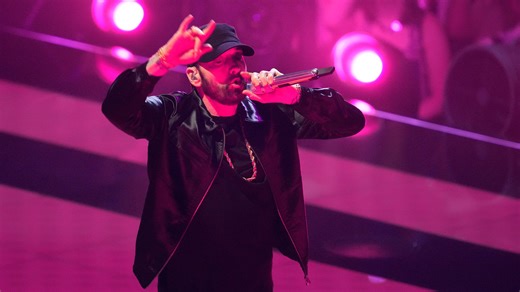 Eminem wins Emmy, only one step from EGOT status
