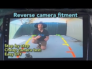 How to DIY Fit A Generic Reversing Camera To an Android Stereo Head Unit.