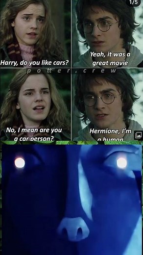When a Simple Question Turns Awkward 😅 | Relatable Conversation Meme #harrypotter #hogwarts