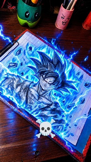 How to Draw Goku Step by Step | Easy Anime Drawing Tutorial#goku#gokublack #vegeta #howtodraw#draw