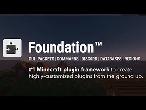 How to install Foundation for fast Minecraft plugin development