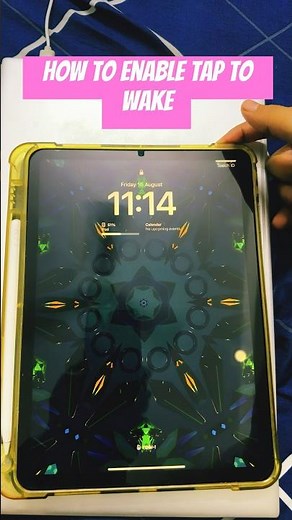 How to Enable Tap to Wake on iPad – Step-by-Step Guide ! How To