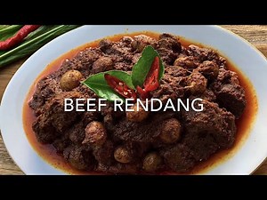 Authentic Indonesian Beef Rendang Recipe - My Family's Secret Recipe - Food By Namira (Eng)(IndoSub)