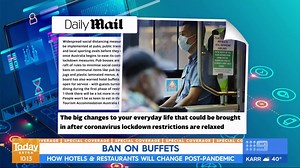 Buffets could be BANNED for good after the COVID-19 pandemic. Will you be sad to see them go? #9Today | TODAY