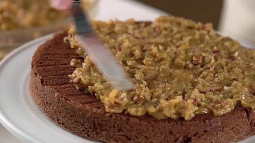German chocolate cake is Southern baking at its finest. Get the recipe for our new favorite take on the classic confection: https://bit.ly/3h7vGTw | Southern Living