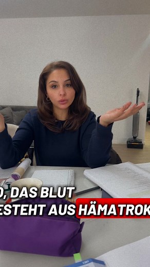 🩸 Was sagt der Hämatokrit-Wert wirklich aus? Meine Freundin erklärt’s einfach & verständlich 👩‍⚕️✨ #heilpraktiker #heilpraktikerausbildung #fy #lernen