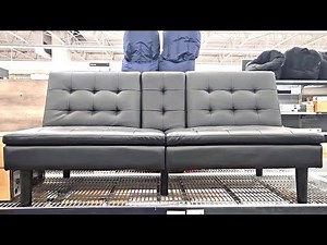 MAINSTAYS FUTON WITH CUPHOLDER & USB Shop with us at Walmart!!!