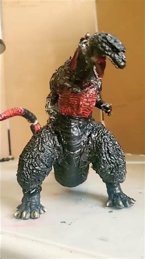 custom shin godzilla figure #godzillafan #kaiju #godzillafigures #actionfigures #godzillatoys #edit