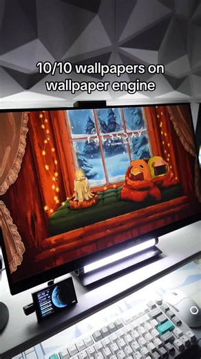 Brian Dinh | NIGHTPARADE on Instagram: "ALL WALLPAPERS 🔗 IN BIO Wallpaper Engine is on Steam. Rainmeter tutorial for the day/date is linked in my bio @nightxparade Comment "Wallpaper" and I'll send you the link to my wallpaper collections. #gamingsetup #pcgamer #wallpaperengine #wallpapers #wallpaper"