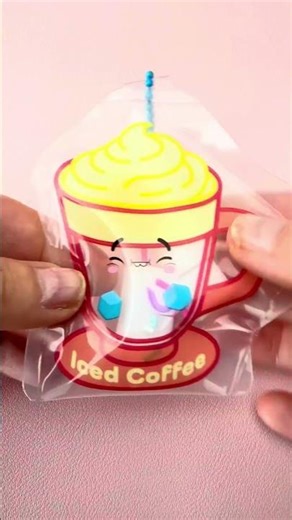 The ULTIMATE Squishy Squeeze Coffee Shop Pouch You’ll LOVE! 😍☕