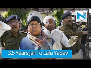 Fodder Scam: Lalu Prasad Yadav Jailed, Can't Take Bail