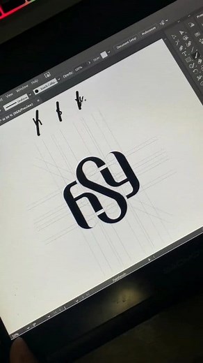 7.6K views · 53 reactions | Logo Making || Brand Designer Elevate...