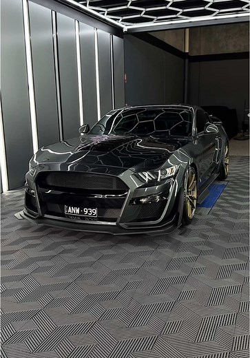 Insane Mustang Transformation with GT500 Body Kit