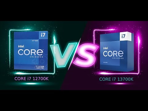 Intel core i7 12700k vs Intel core i7 13700k | what are the differences?!🤔