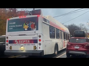 SEPTA 2011 New Flyer DE40LFR #8463 on Route 64