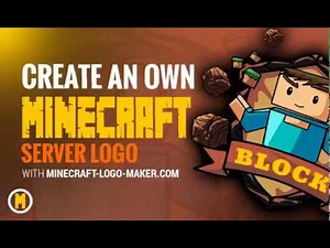 Create Minecraft Server Website Logo with Minecraft Logo Maker