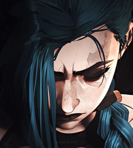 JINX edit | Intoxicated ( super slowed ) [ 4K ] #jinxedit #jinxarcane