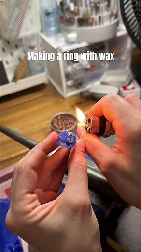 Making a Ring With Wax #lostwax #waxcarving