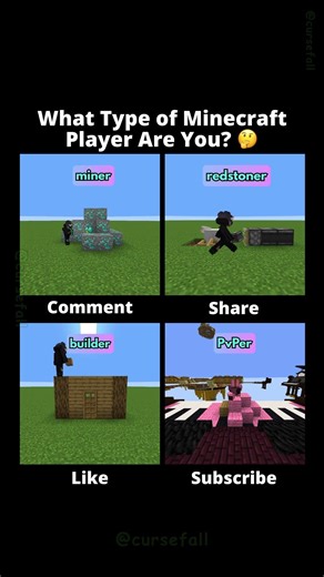 What Type Of Minecraft Player Are YOU? 🤔