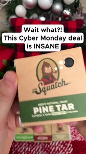 🚨Cyber Monday Sale 🚨 👀Up to 35% OFF SITEWIDE 🎁Up to 60% OFF BUNDLES 🥇The #1 Men's Personal Care Brand ⌛️Limited time ONLY | Dr. Squatch