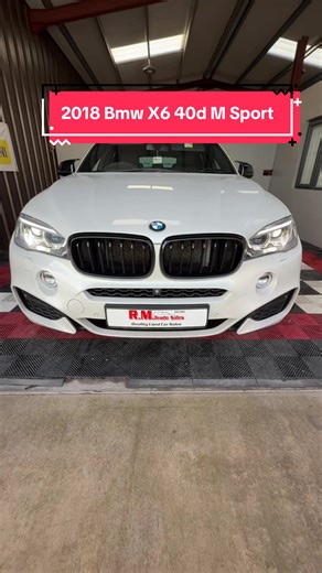 🔸2018 Bmw X6 40d M Sport🔸 2018◾️85k Miles◾️£21995◾️Finance Available 🔥Stunning car - huge spec and 310bhp 🔥 >3.0 Diesel Automatic 310bhp >December 2018 >81k miles with full service history >Heated leather front and rear, 360 reverse camera, Head up display, heated steering wheel, Harmon Kardon sound, power tailgate, Sat nav, parking sensors, cruise control, Bluetooth, air con, etc >Fully serviced and checked over >Brilliant condition 🚗All cars are fully serviced and checked over 🚙12 months