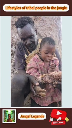 Lifestyles of tribal people in the jungle