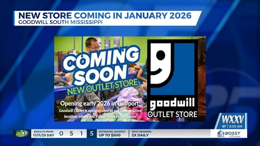 New Goodwill store coming to Gulfport in 2026 - WXXV News 25
