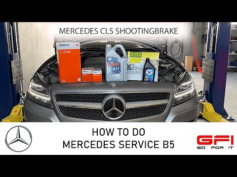 How to do Mercedes Service B5