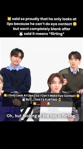 🐰 LOOKING AT LIPS IS FLIRTING | BTS Answers Most Scearched Questions On Web | bts wired interview