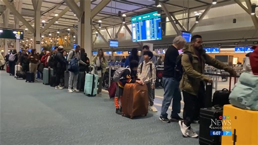 Spring break travel rush begins at YVR