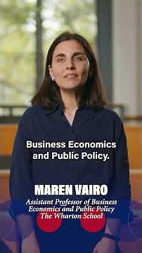 Meet Wharton's Newest Faculty: Maren Vairo