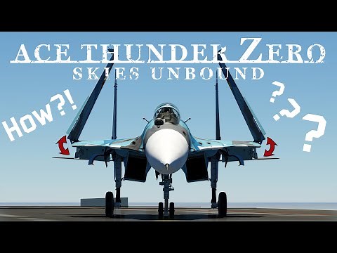 The secret behind the Su-33's folding wings in War Thunder